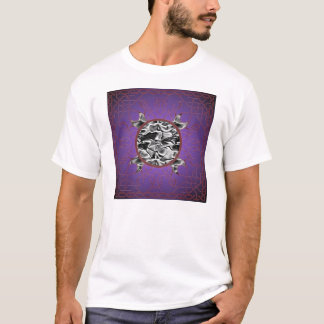 T-shirt Satin de trou noir