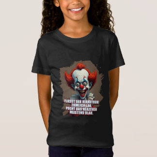 T-Shirt Satire clownique sur les humeurs bleues