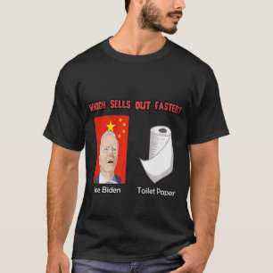 T-shirt Satire de mème politique amusante Sleepy Joe Biden