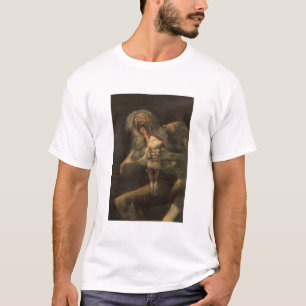 T-shirt Saturno devorando a su hijo francisco de goya