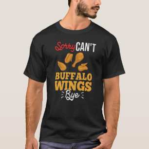 T-shirt Sauce à ailes chaudes au poulet frit de buffle 1