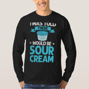 T-shirt Sauce à la crème aigre Vegan Dip Onion Dipping Ket