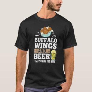 T-shirt Sauce au poulet frit à ailes chaudes de Buffalo