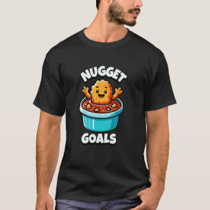 T-shirt Sauce de Trempage Drôle pour les Nuggets de Poulet