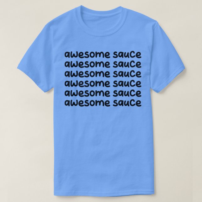 T-shirt sauce géniale 1 (Design devant)