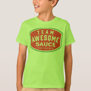 T-shirt Sauce impressionnante
