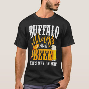 T-shirt Sauce pour ailes de poulet frites Buffalo Wings po