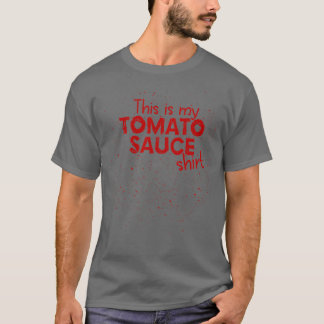 T-shirt Sauce tomate de Spaghetti italien Marinara