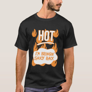 T-shirt Sauces Piquantes Halloween S JE Ramène le Piquant