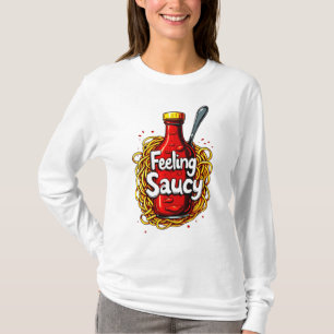 T-shirt Saucisse - Fun Tomate Ketchup Imprimer pour la sau