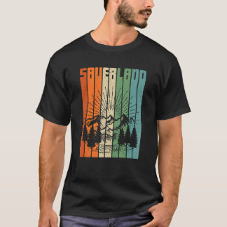 T-shirt Sauerland Allemagne Sauerlander Allemand Randonnée