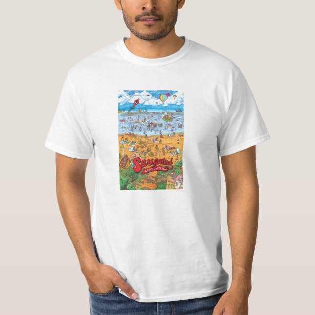 T-shirt Saugatuck (jour) (Devant)