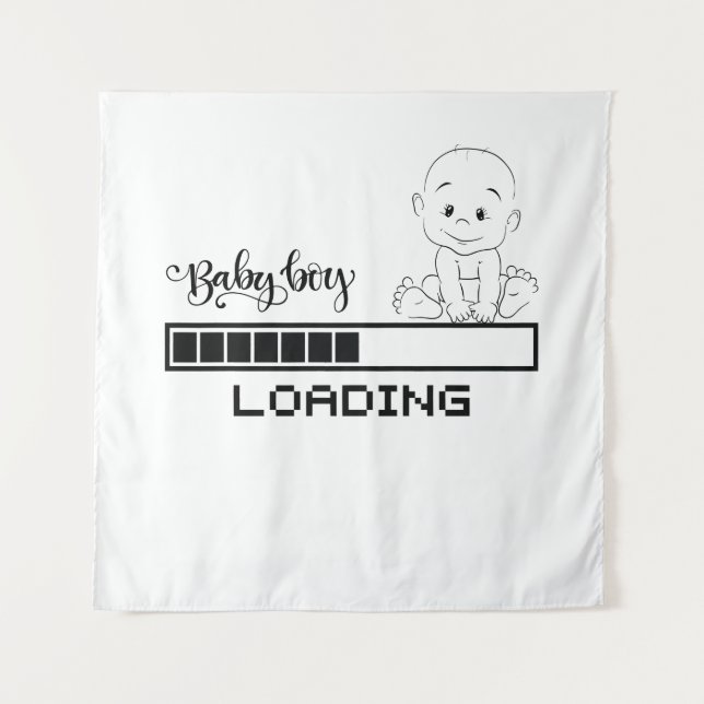 T - Shirt Säugling Kindermutter, Kindermutter, 1/2 Wandteppich (Vorderseite)