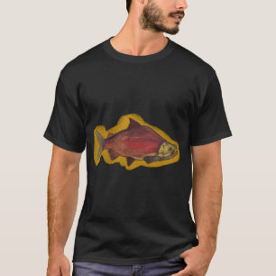 T-shirt saumon ensoleillé