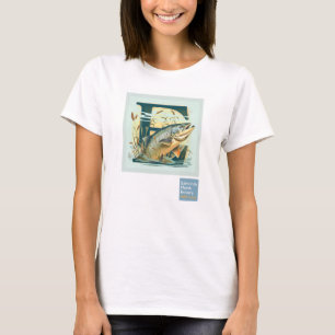 T-shirt SAUMON FEMME Edmonds Marsh 2