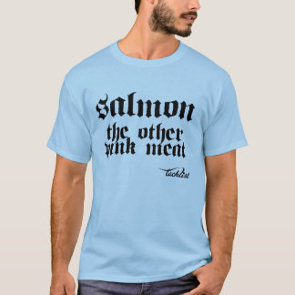 T-shirt Saumon l'autre viande rose