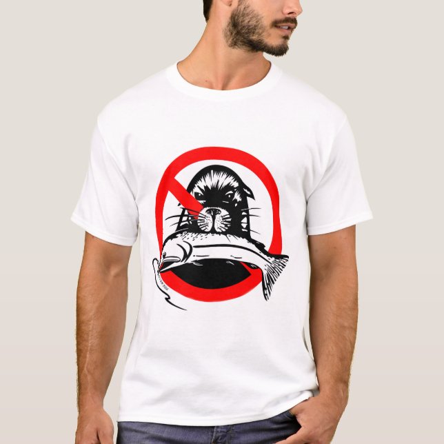 T-shirt saumon Thief masculin (Devant)