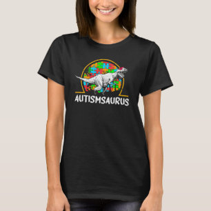T-shirt Saurus Enfant Autiste Sensibilisation à l'Autisme
