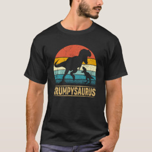 T-shirt Saurus Grumpy Rex Dinosaur Grumpysaurus Funky Fath