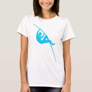 T-shirt Saut à la perche - bleu de ciel