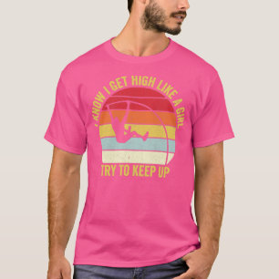 T-shirt Saut à la perche drôle Saut à la perche Je sais qu