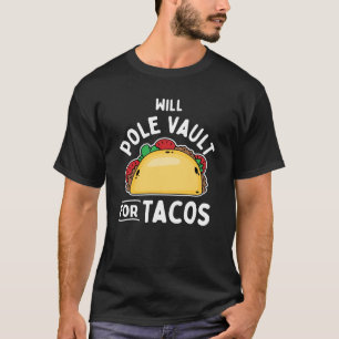 T-shirt Saut à la perche-Poteau de saut à la perche pour t