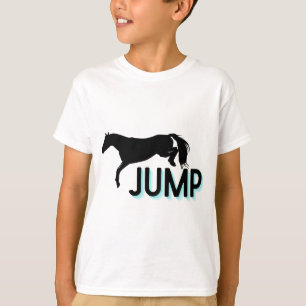 T-shirt saut cavalier cheval équestre