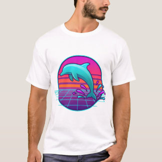T-shirt Saut dans la lumière néon