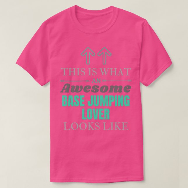 T-shirt Saut de base14 (Design devant)