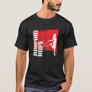 T-shirt saut de corde et de corde pour femmes et saut