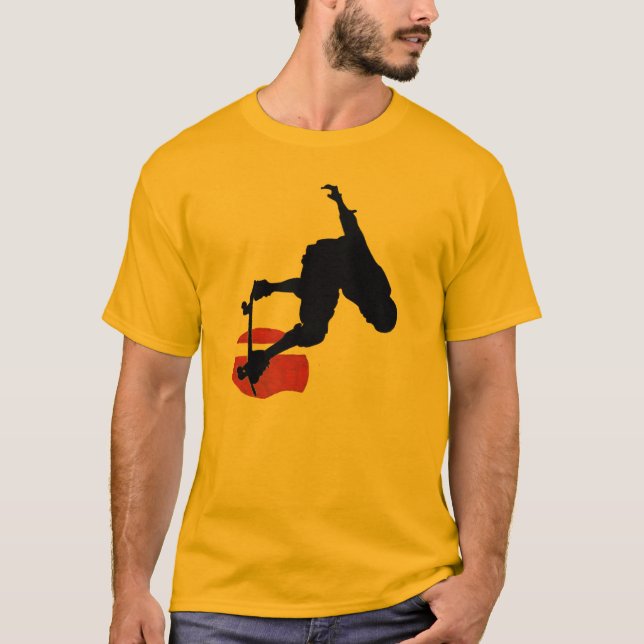 T-shirt saut de patinage (Devant)