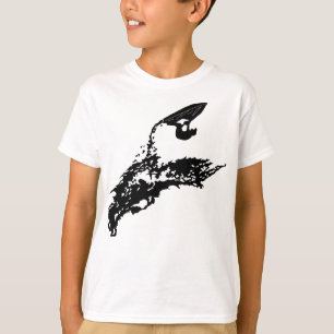 T-shirt Saut de ski de jet grand