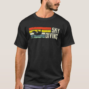 T-shirt Saut en parachute au coucher du soleil Parachutist