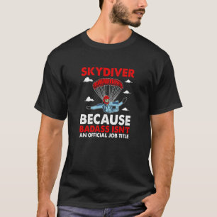 T-shirt Saut en parachute Parachute Parachutiste Skydiver