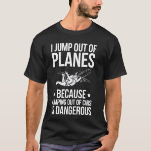 T-shirt Saut en parachute Parachutisme Parachute Saut en p