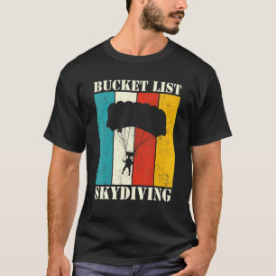 T-shirt Saut en parachute pour hommes femmes parachutiste