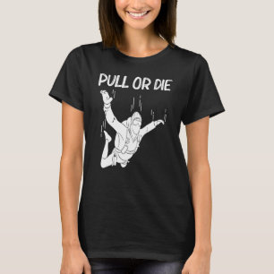 T-shirt Saut en parachute pour hommes femmes Saut en parac