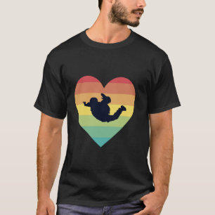 T-shirt saut en parachute skydiving parachutisme en salle