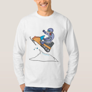 T-shirt Saut Snowmobiling