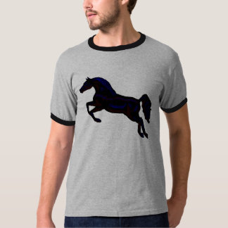 T-shirt sautant de cheval