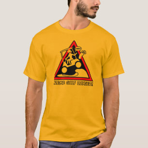 T-SHIRT SAUTER DE CHARIOT DE GOLF