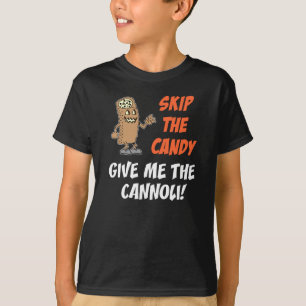 T-shirt Sauter Le Bonbon Donne-Moi Le Cannoli