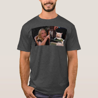 T-shirt Sauter le chat