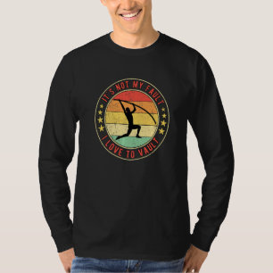 T-shirt Sauteur à la perche Saut  