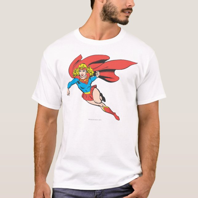 T-shirt Sauts et poinçons de Supergirl (Devant)