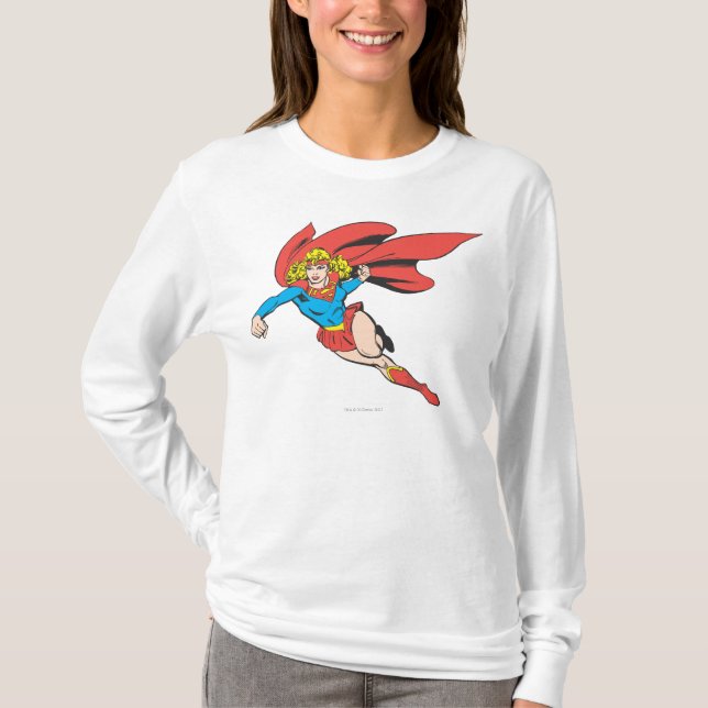 T-shirt Sauts et poinçons de Supergirl (Devant)