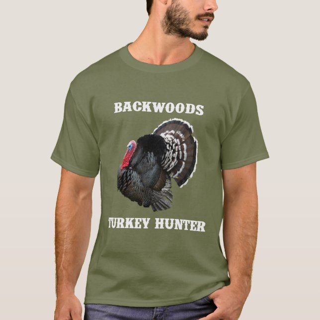 T-shirt sauvage de chasseur de la Turquie de (Devant)