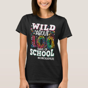 T-shirt Sauvage Environ 100 Jours De L'École Lady Le Déjeu