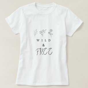 T-shirt sauvage et gratuit