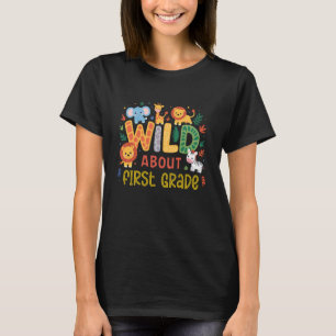 T-shirt Sauvage sur les animaux de la jungle safari de pre